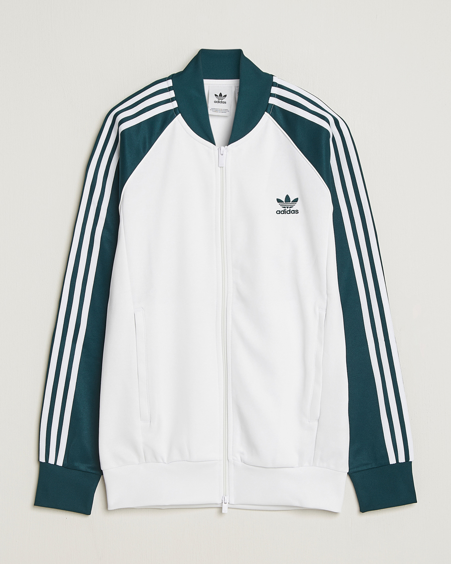 Herre | Trøjer | adidas Originals | Classic Track Jacket White/Green