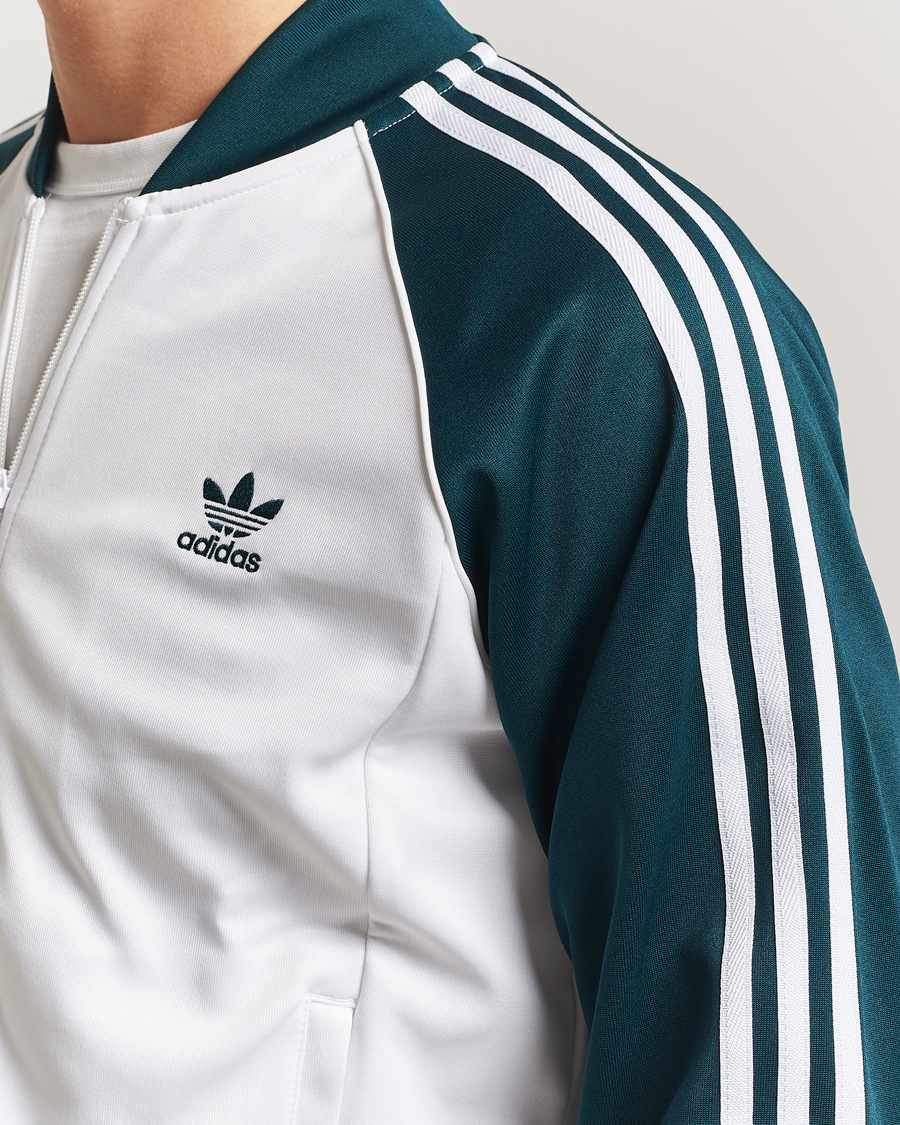 Herre | Trøjer | adidas Originals | Classic Track Jacket White/Green