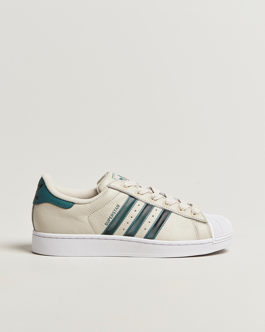 Herre | Sneakers | adidas Originals | Superstar II Sneaker Beige/Green