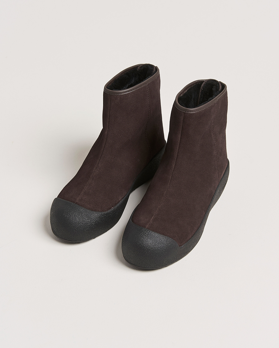 Herre | Bally Guard III M Soft Curling Boot Brown | Bally | Guard III M Soft Curling Boot Brown