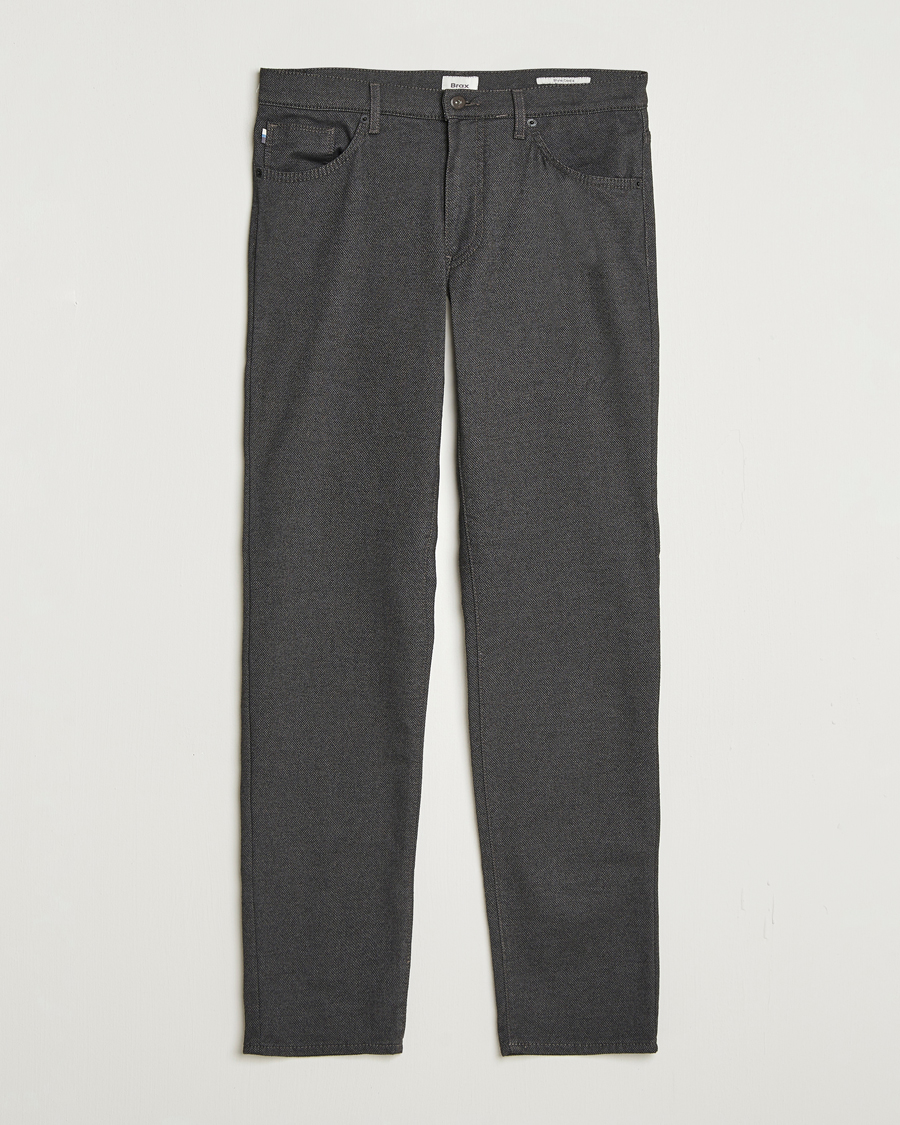 Herre | Bukser | Brax | Cadiz Woo.Look 5-Pocket Pants Elephant Grey