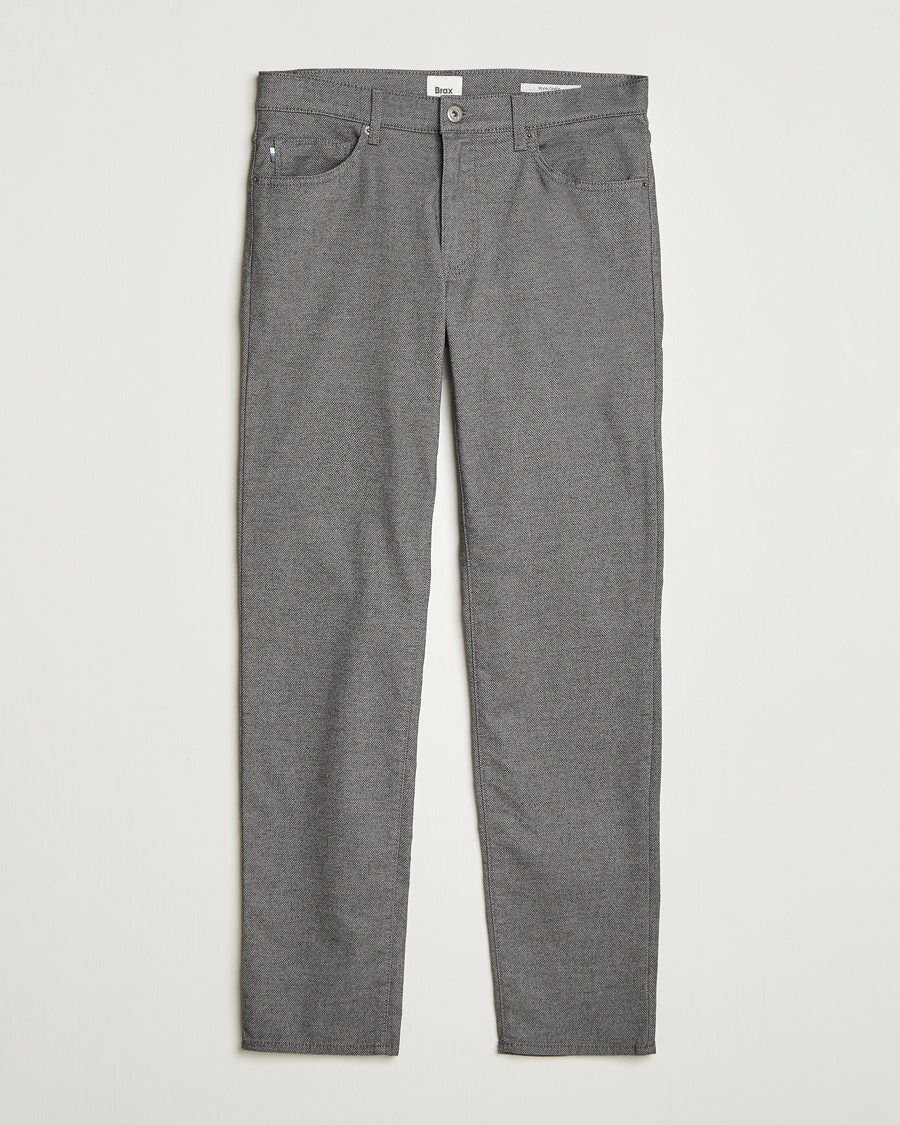 Herre | Bukser | Brax | Cadiz Woo.Look 5-Pocket Pants Graphit