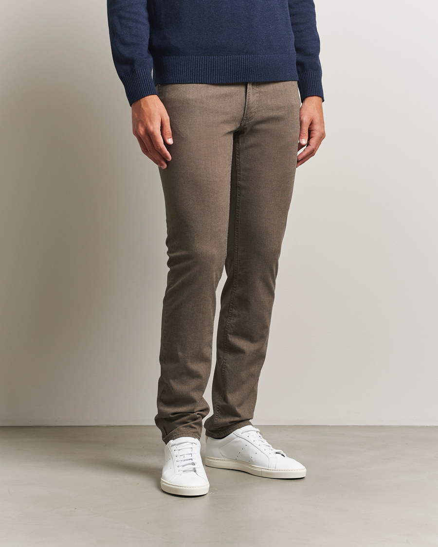 Herre | Bukser | Brax | Chuck Hi-Flex 5-Pocket Pants Walnut