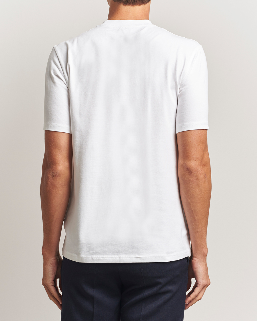 Herre | T-Shirts | Bread & Boxers | High Neck T-Shirt White