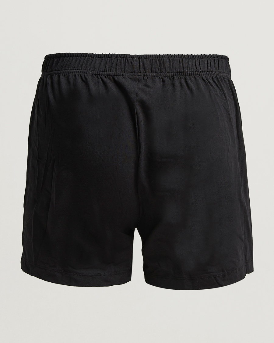 Herre | Undertøj | Bread & Boxers | 2-Pack Jersey Boxer Shorts Black