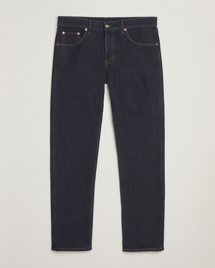Herre | Jeans | Dondup | Icon Regular Fit Jeans Dark Blue