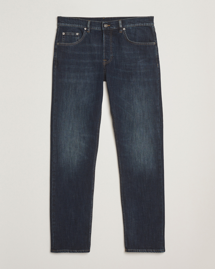 Herre | Jeans | Dondup | Icon Regular Fit Jeans Dark Blue