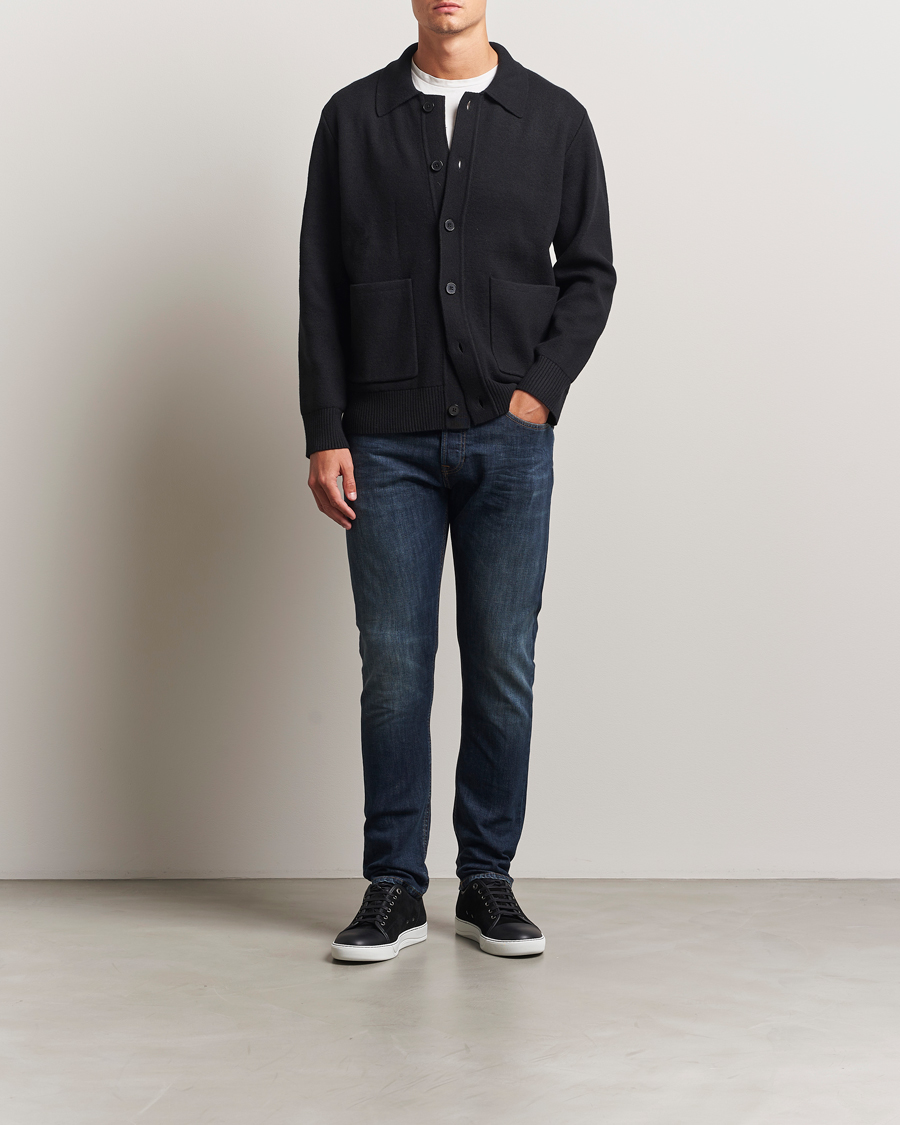 Herre | Jeans | Dondup | Icon Regular Fit Jeans Dark Blue