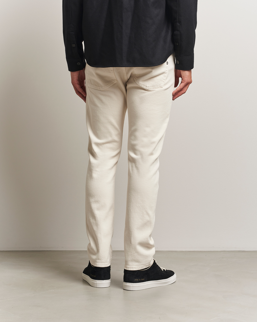 Herre | Bukser | Dondup | Icon Bullstretch 5-Pocket Pants Ecru