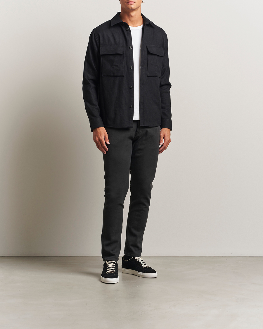 Herre | Bukser | Dondup | Icon Bullstretch 5-Pocket Pants Dark Grey