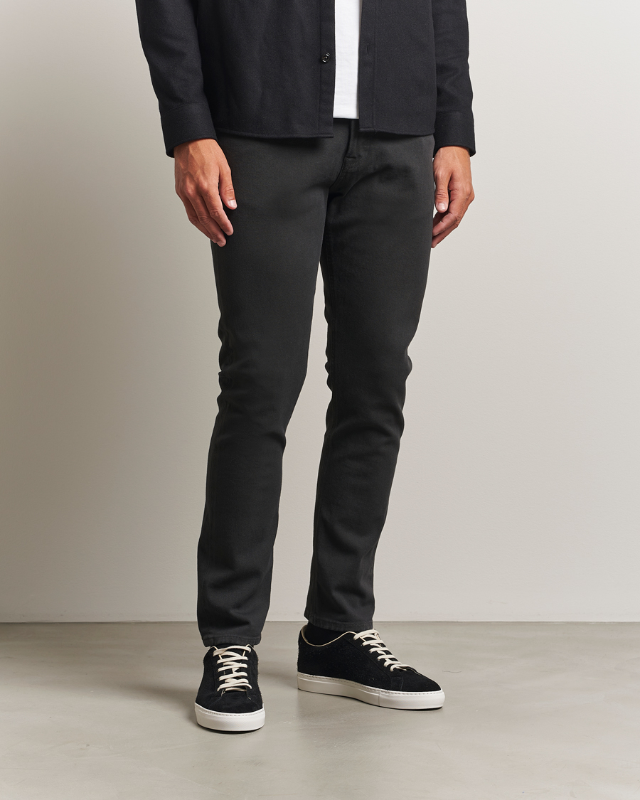 Herre | Bukser | Dondup | Icon Bullstretch 5-Pocket Pants Dark Grey