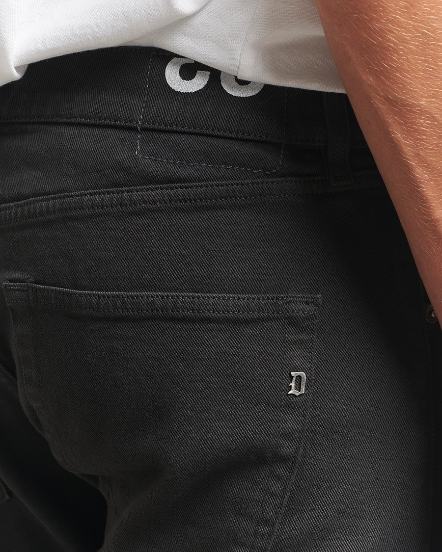 Herre | Bukser | Dondup | Icon Bullstretch 5-Pocket Pants Dark Grey