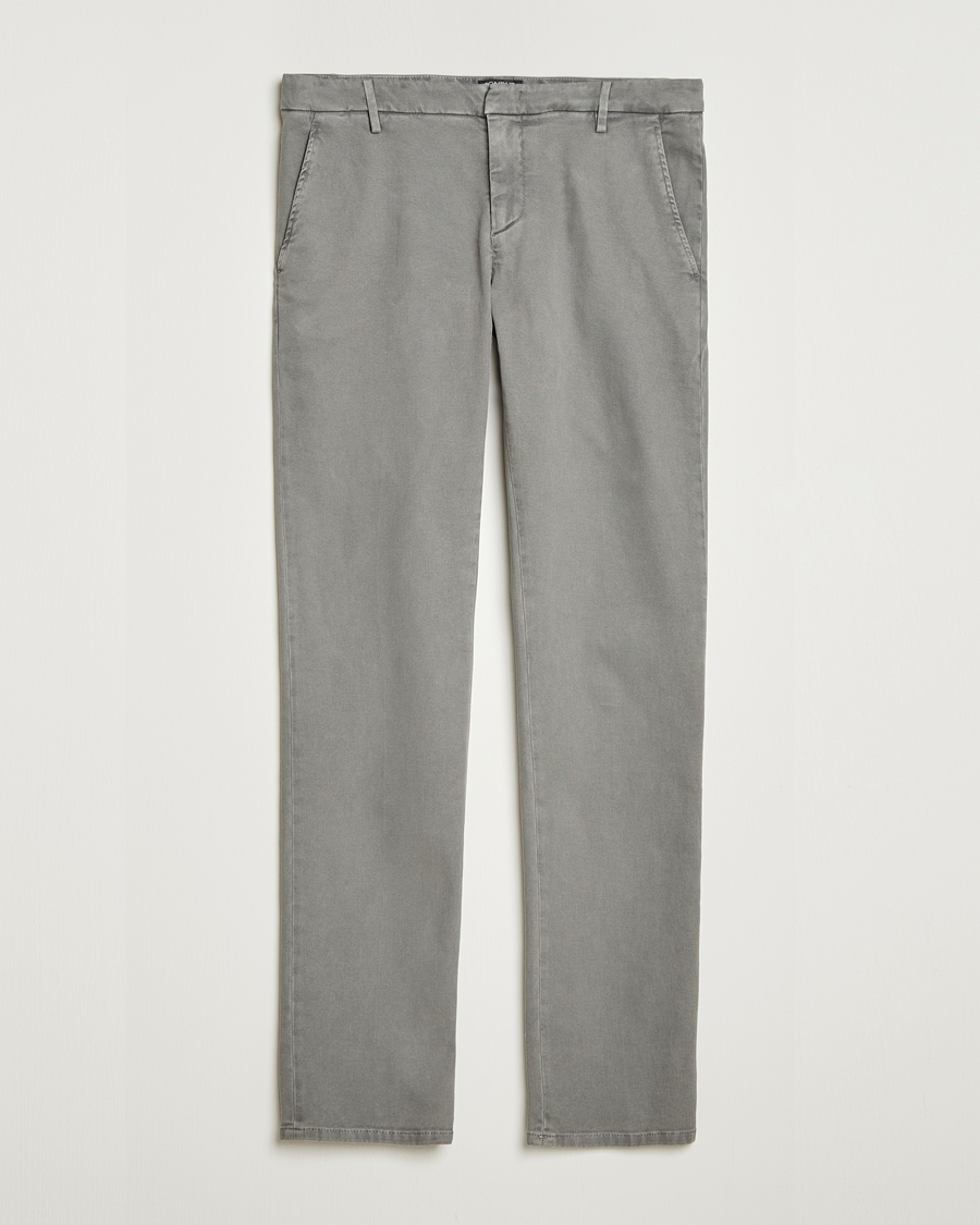 Herre | Bukser | Dondup | Spiritisimo Pleated Chinos Light Grey