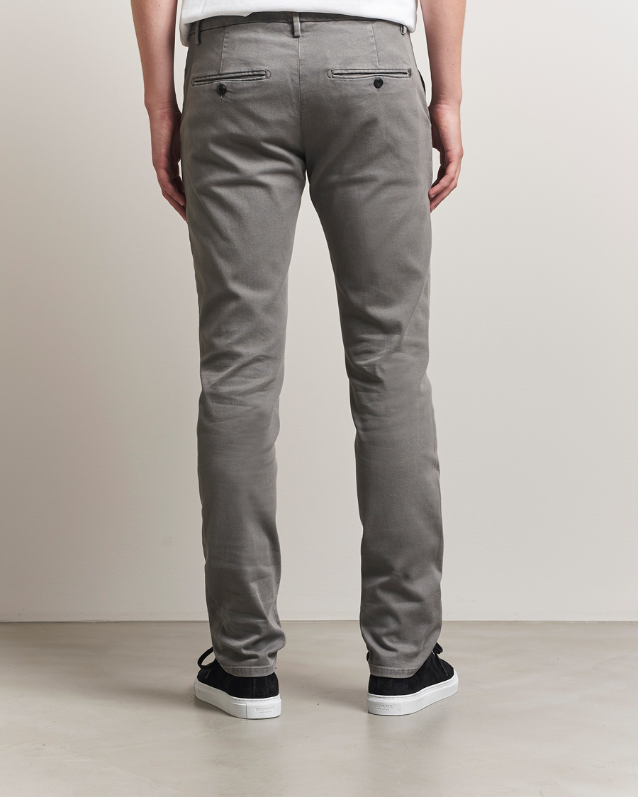 Herre | Bukser | Dondup | Spiritisimo Pleated Chinos Light Grey