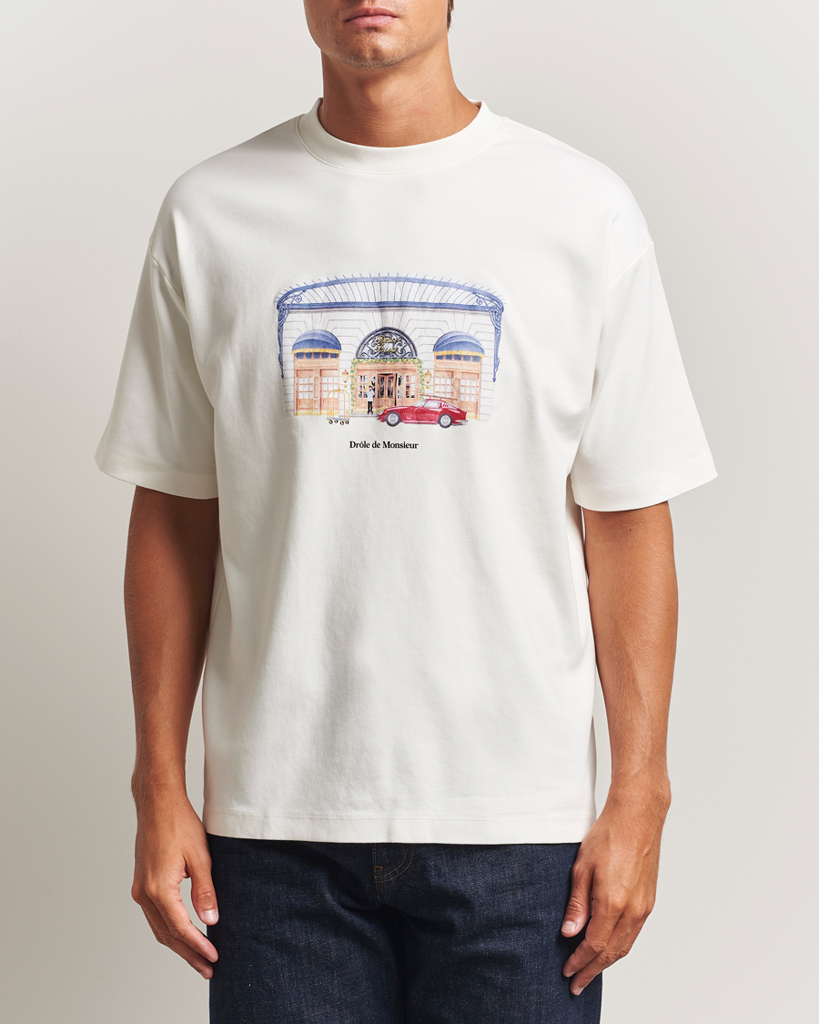 Herre | T-Shirts | Drôle de Monsieur | Palace T-Shirt Off White