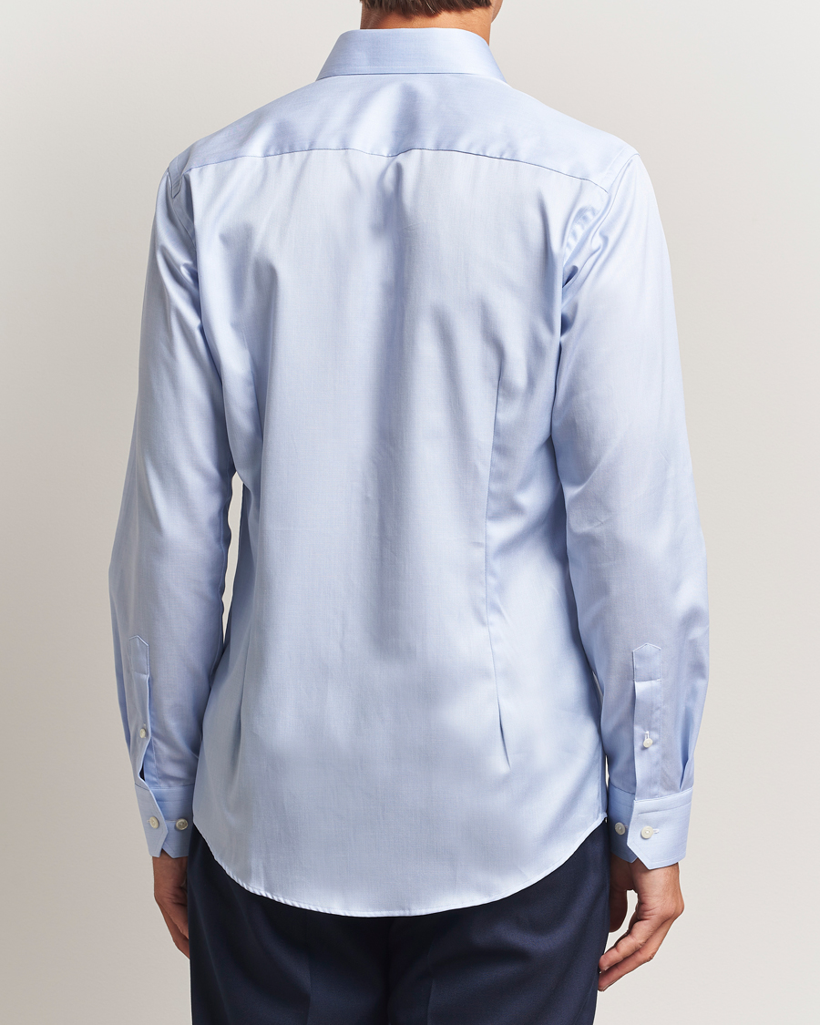 Herre | Skjorter | Eton | Slim Fit Signature Twill Paspoal Shirt Light Blue