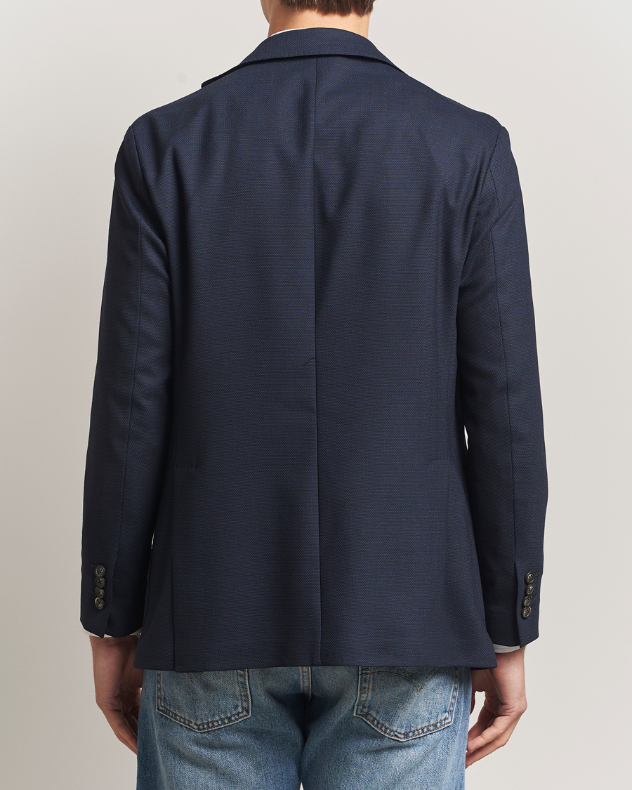 Herre | Blazere & jakker | Eton | Wool Lana Tech Soft Blazer Navy Blue