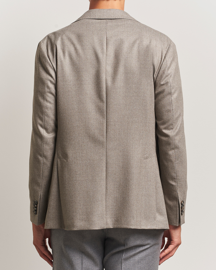 Herre | Blazere & jakker | Eton | Wool Flannel Patch Pocket Blazer Beige