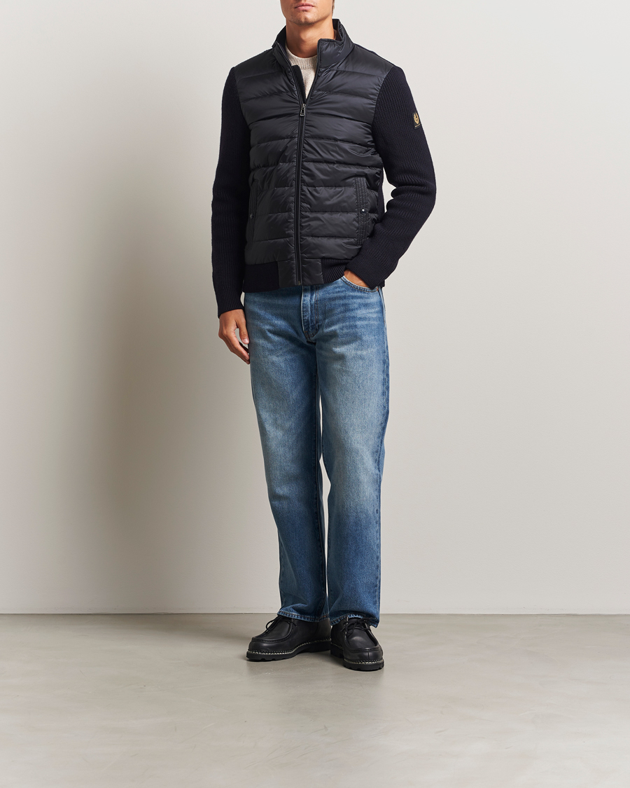 Herre | Jakker | Belstaff | Circuiteer Hybrid Jacket Dark Ink