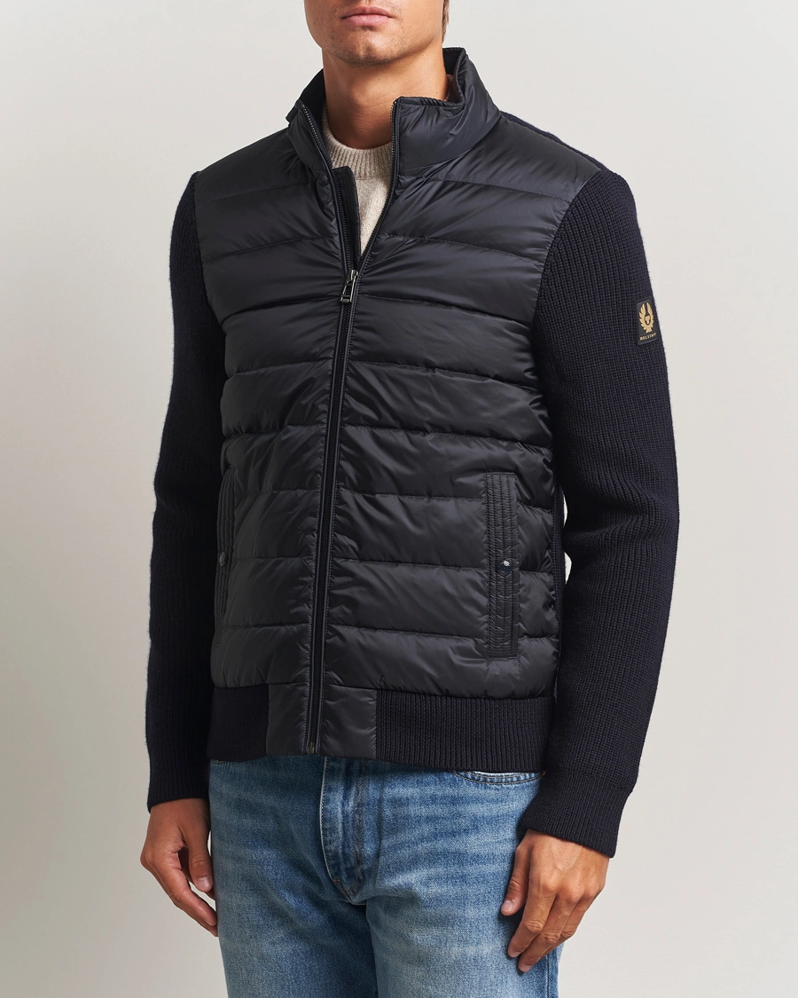 Herre | Jakker | Belstaff | Circuiteer Hybrid Jacket Dark Ink