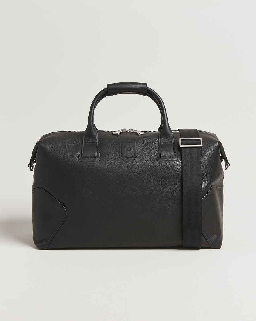 Herre | Tasker | Belstaff | Ronson Leather Weekender Bag Black
