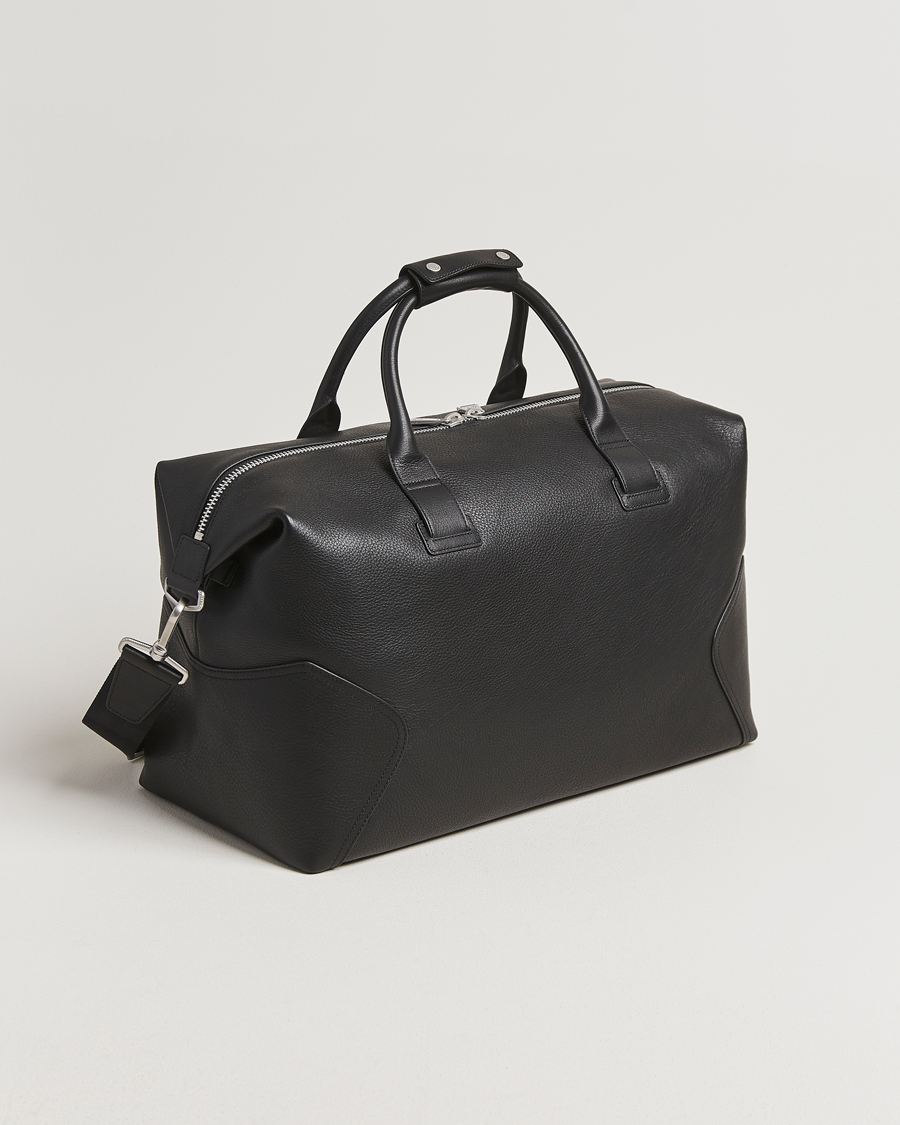 Herre | Tasker | Belstaff | Ronson Leather Weekender Bag Black