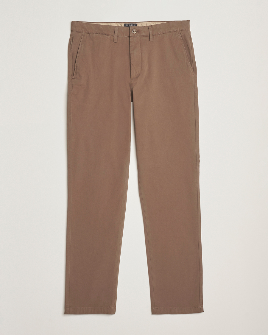 Herre | Bukser | Dockers | Cotton Slim Chino Chocolate Chip