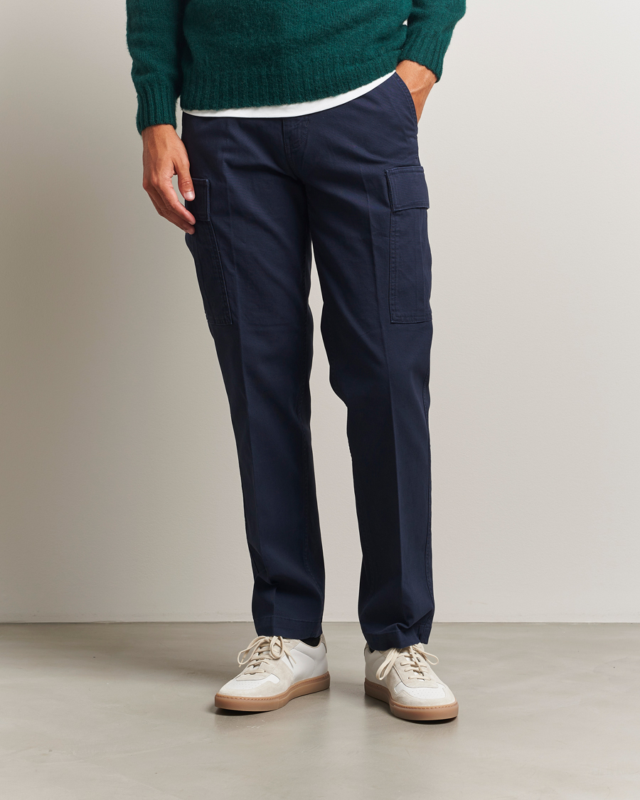 Herre | Bukser | Dockers | Straight Cargo Pants Navy Blazer