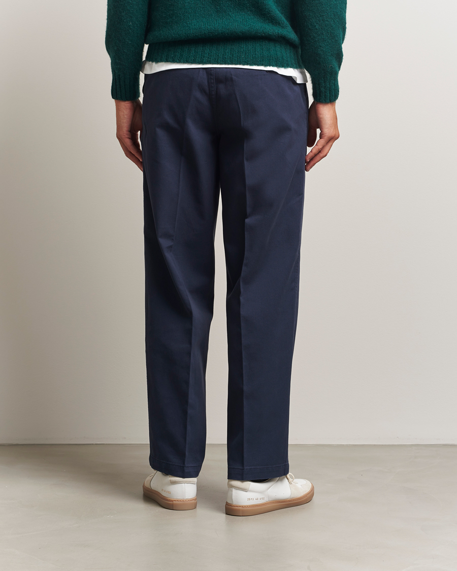 Herre | Bukser | Dockers | Original Pleated Chino Loose Navy