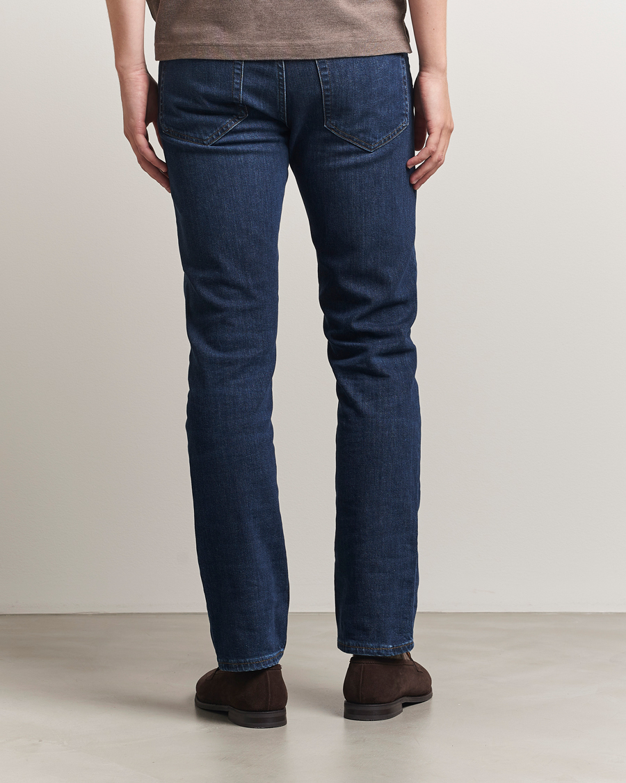 Herre | Jeans | GANT | Regular Fit Jeans Dark Blue Worn In