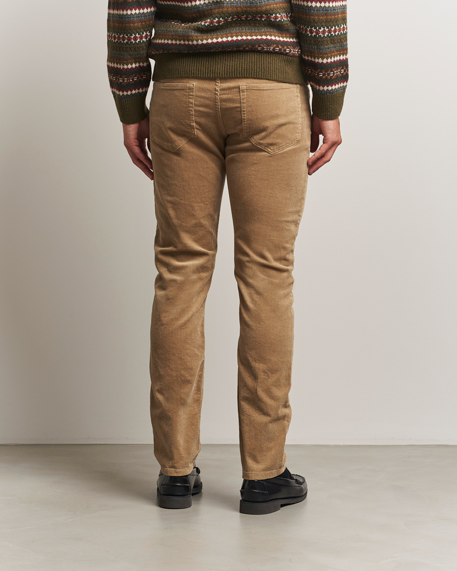 Herre | Bukser | GANT | Cord 5-Pocket Jeans Light Taupe