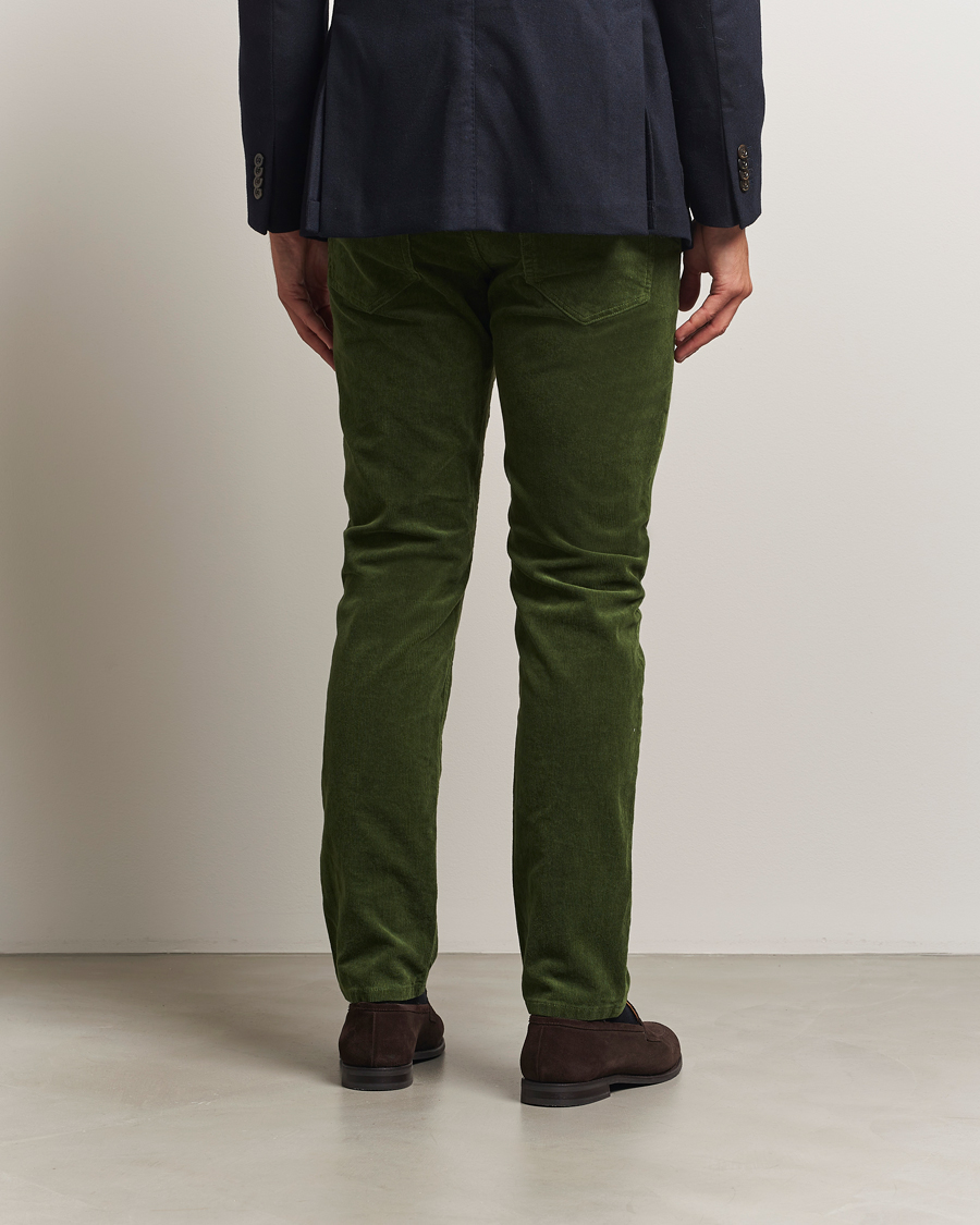 Herre | Bukser | GANT | Cord 5-Pocket Jeans Country Green