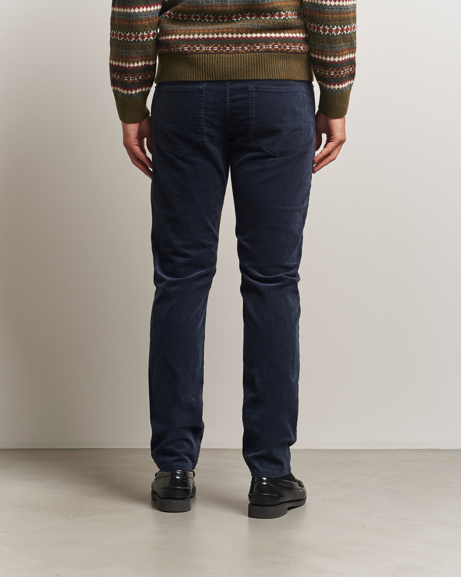 Herre | Bukser | Gant | Cord 5-Pocket Jeans Evening Blue