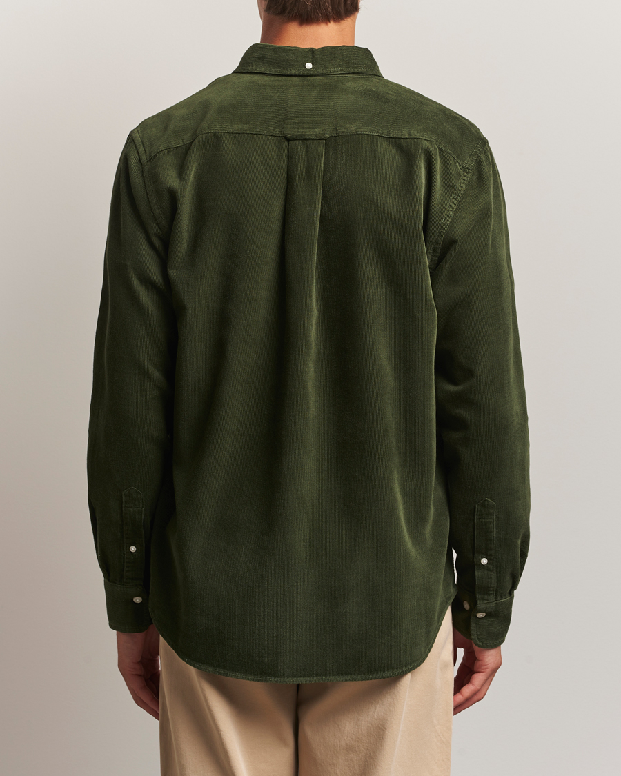 Herre | Skjorter | GANT | Regular Fit Corduroy Shirt Country Green