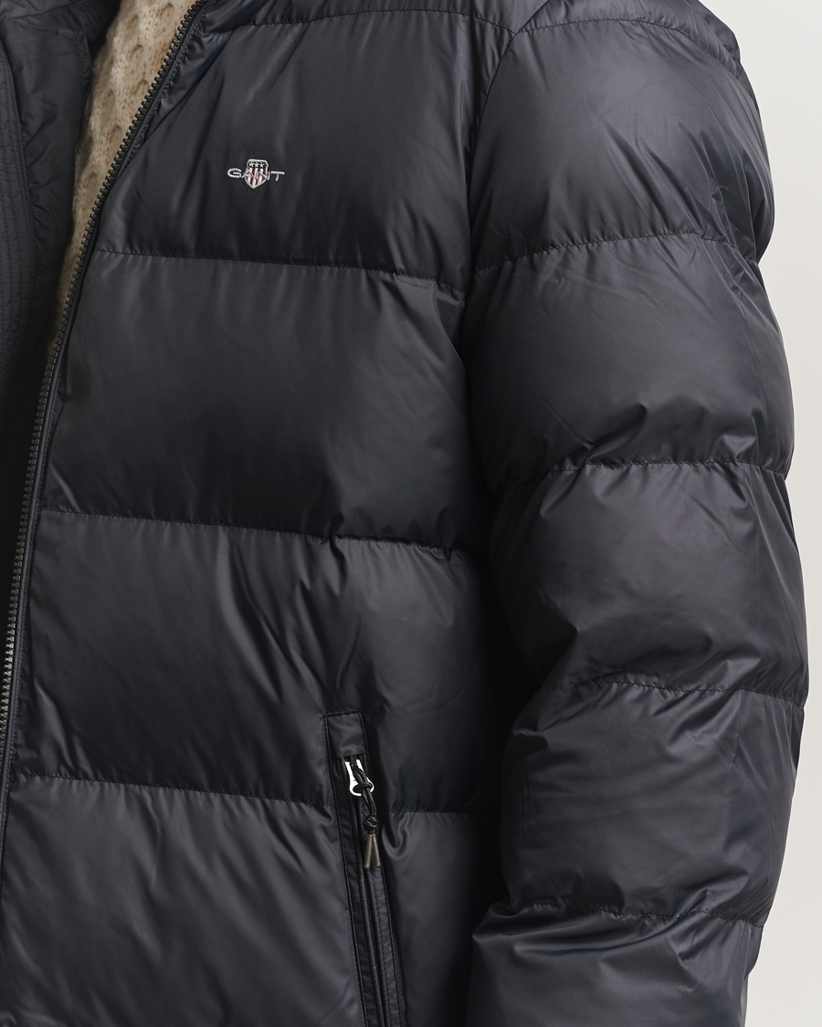 Herre | Jakker | GANT | The Active Cloud Mid Length Jacket Black