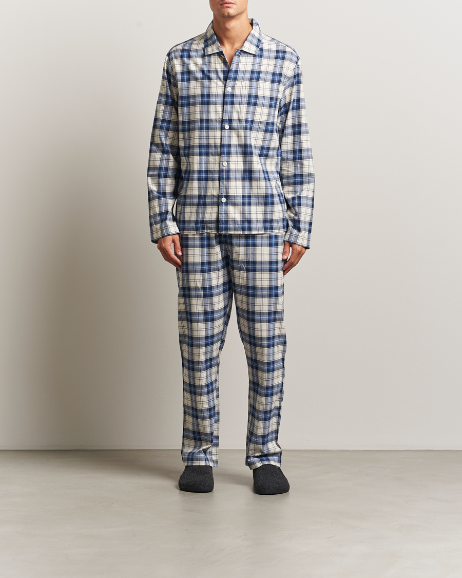 Herre | Pyjamas & Morgenkåber | GANT | Checked Pyjama Set Blue Water