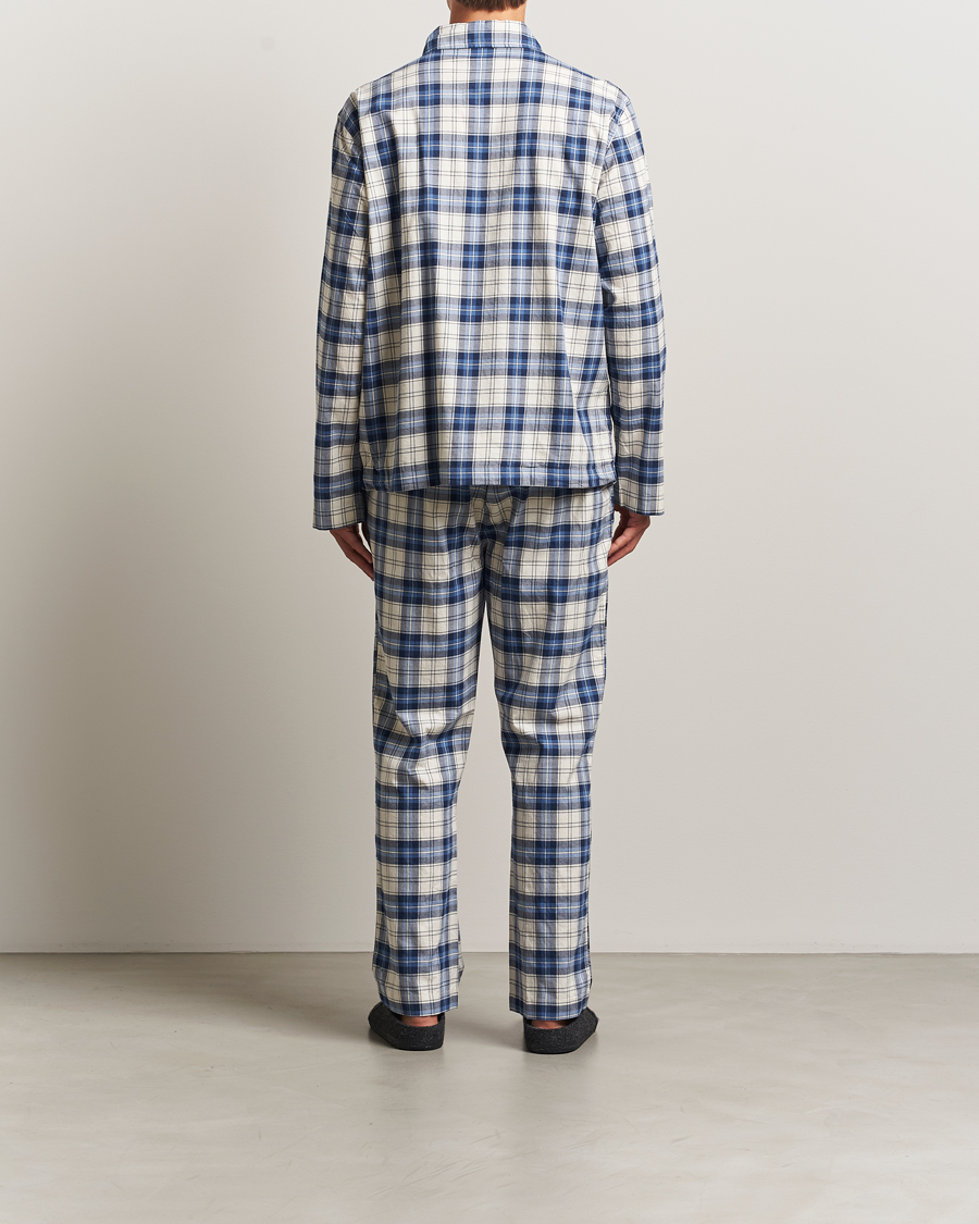 Herre | Pyjamas & Morgenkåber | GANT | Checked Pyjama Set Blue Water