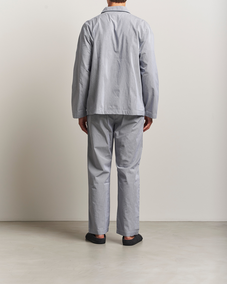 Herre | Pyjamas & Morgenkåber | GANT | Striped Pyjama Set Persian Blue