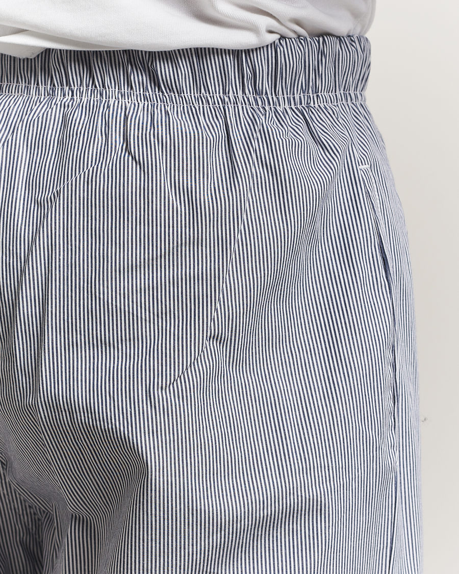 Herre | Pyjamas & Morgenkåber | GANT | Striped Pyjama Set Persian Blue