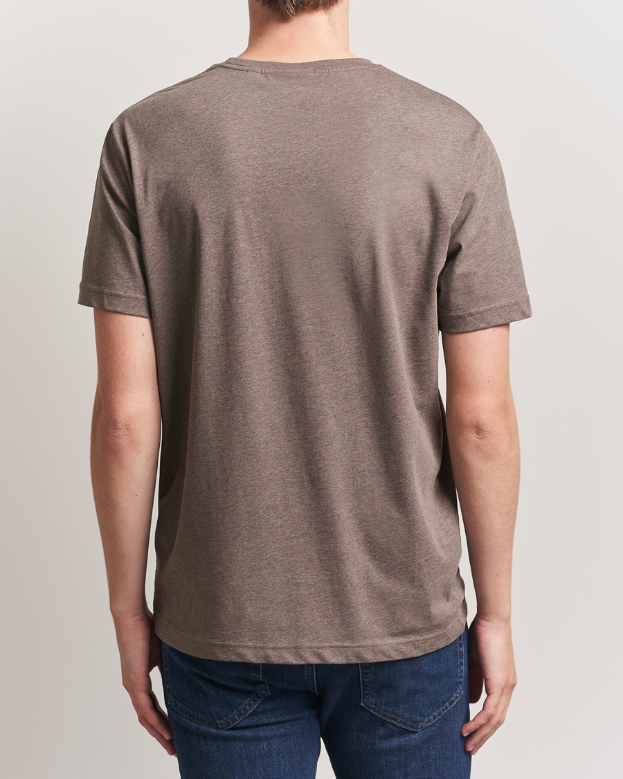 Herre | T-Shirts | GANT | The Original T-Shirt Seawood Melange