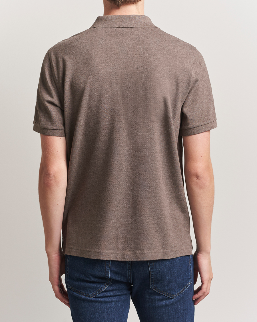 Herre | Polotrøjer | GANT | The Original Polo Seawood Melange