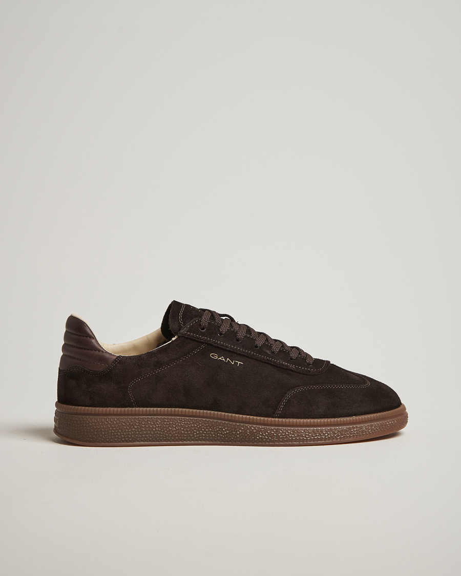 Herre | Sneakers | GANT | Cuzmo Suede Sneaker Dark Brown