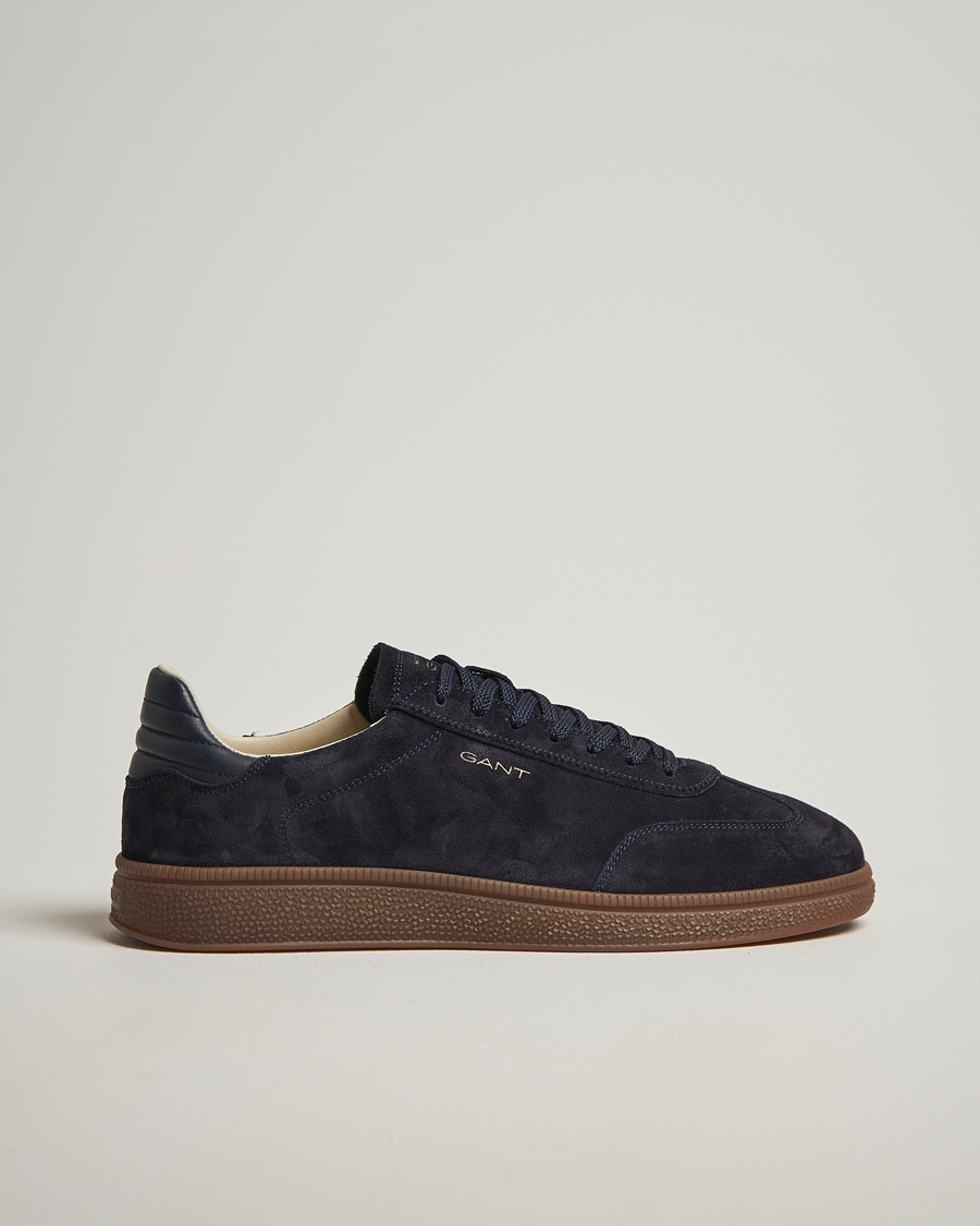 Herre | Sneakers | GANT | Cuzmo Suede Sneaker Marine