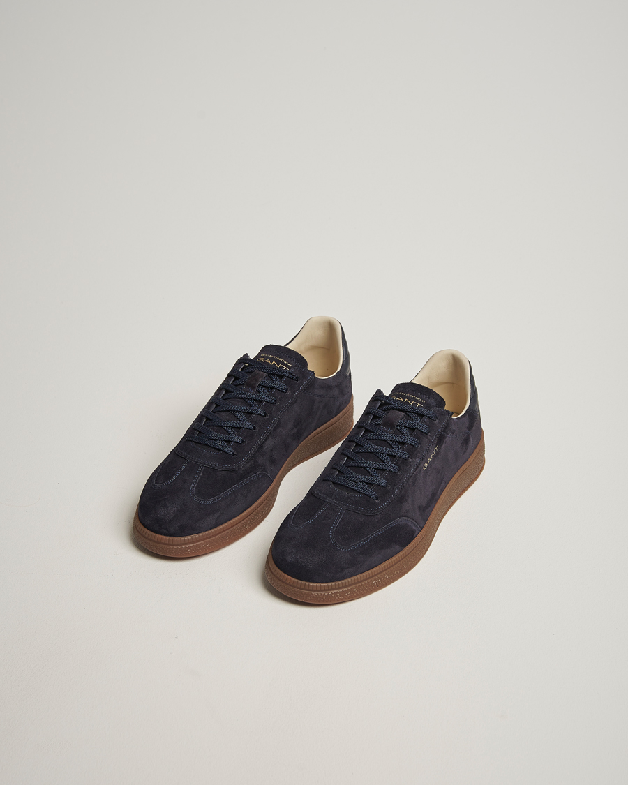 Herre | Sneakers | GANT | Cuzmo Suede Sneaker Marine