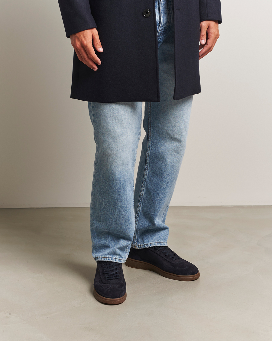 Herre | Sneakers | GANT | Cuzmo Suede Sneaker Marine