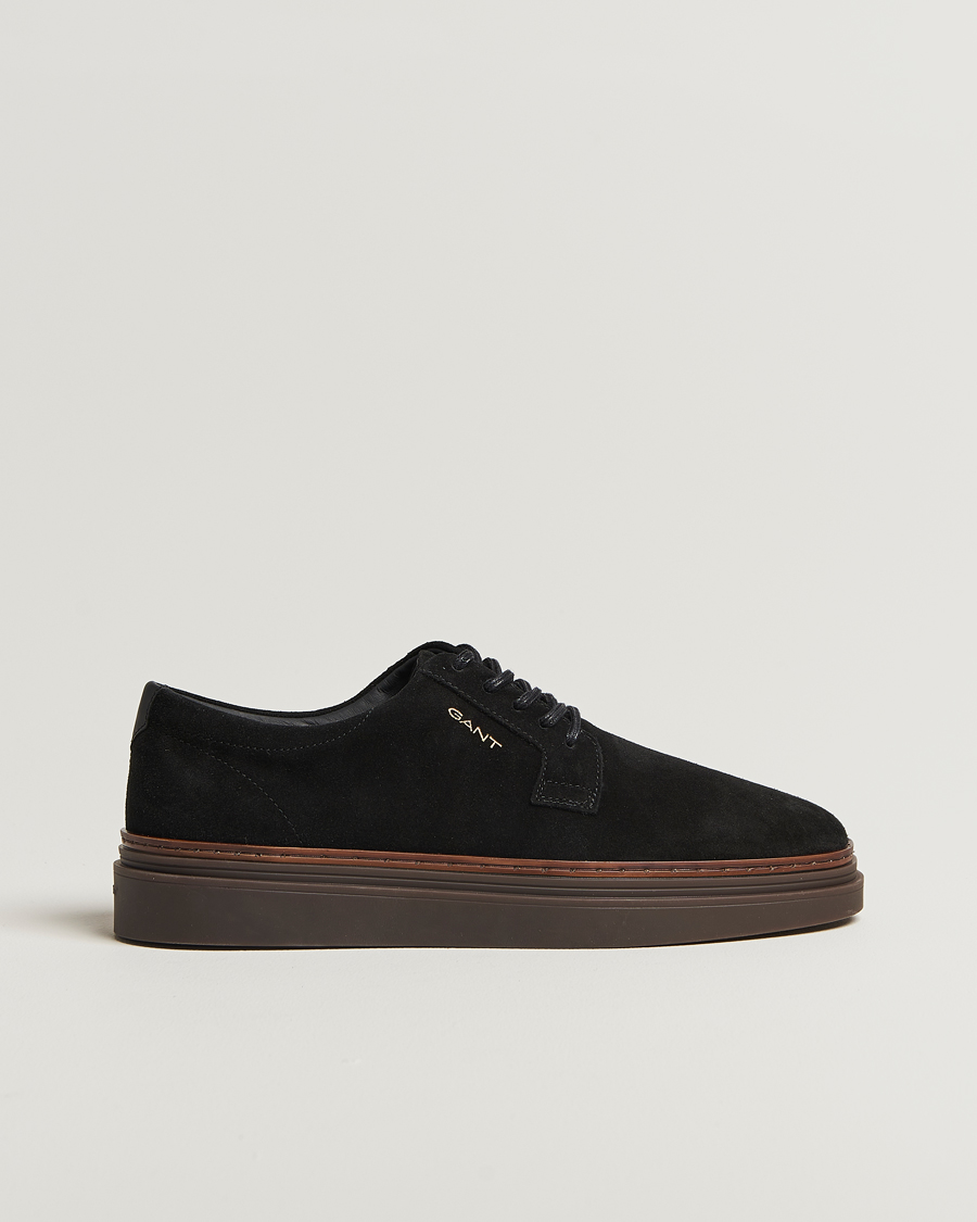 Herre | Sneakers | GANT | Kinzoon Suede Derby Sneaker Black