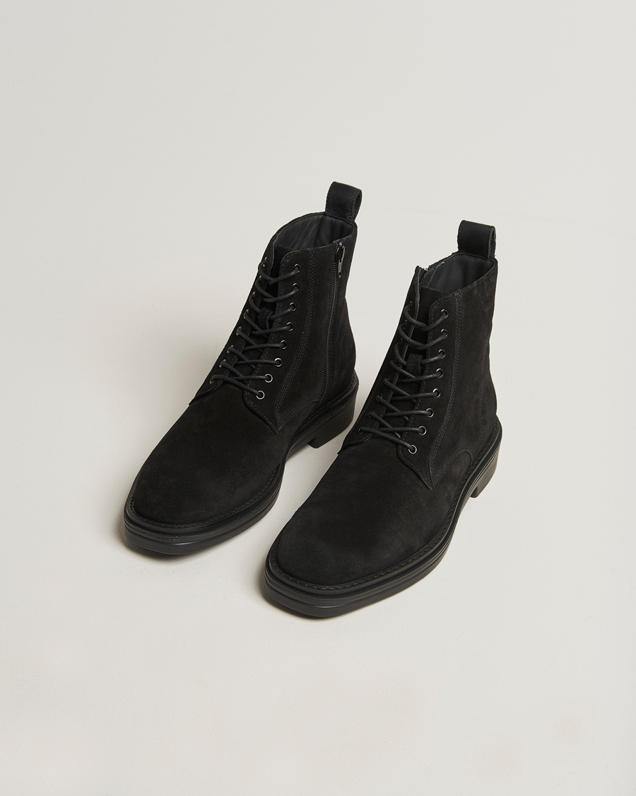 Herre | Støvler | GANT | Boggar Suede Boot Black