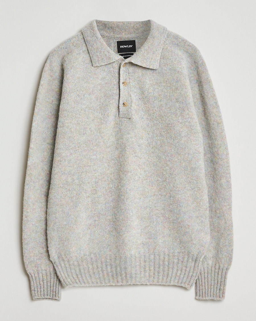 Herre | Trøjer | Howlin' | Brushed Wool Polo Galaxy