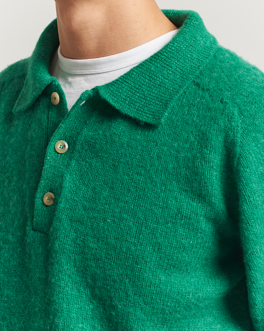 Herre | Trøjer | Howlin' | Brushed Wool Polo Greendream