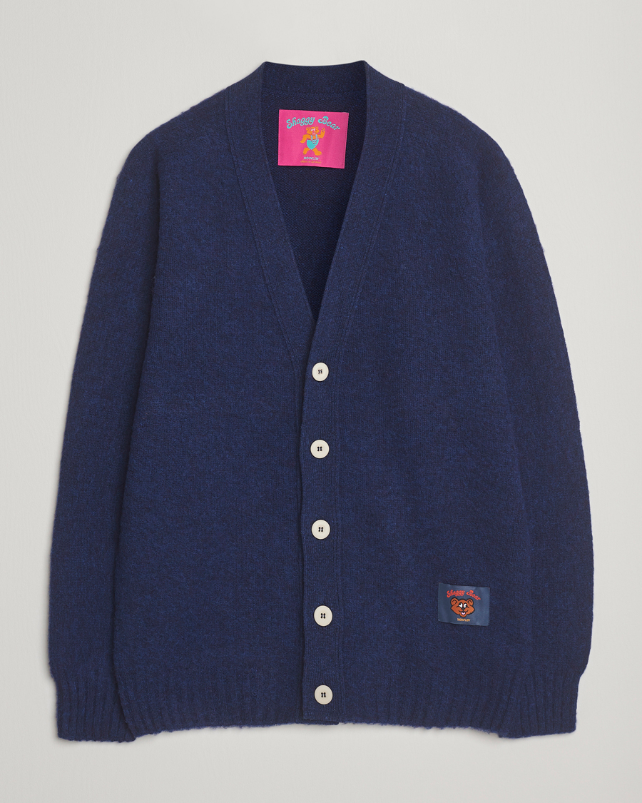 Herre | Trøjer | Howlin' | Shaggy Bear Cardigan Magic Blue